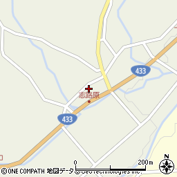 広島県山県郡北広島町志路原709周辺の地図