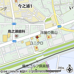 ネッツトヨタ浜松　磐田店周辺の地図