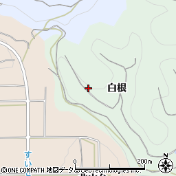 愛知県知多郡南知多町片名白根周辺の地図