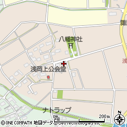 静岡県袋井市浅岡1047周辺の地図
