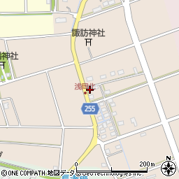静岡県袋井市浅岡667周辺の地図