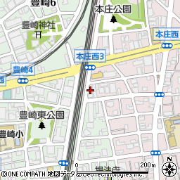 梅田京阪自動車株式会社周辺の地図