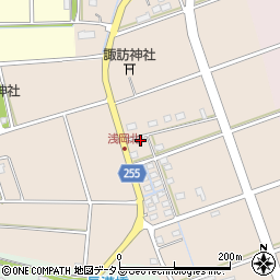 静岡県袋井市浅岡667-1周辺の地図