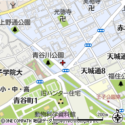 メゾン王子公園周辺の地図