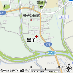 静岡県牧之原市黒子119-4周辺の地図