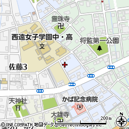 静岡県浜松市中央区神立町510周辺の地図