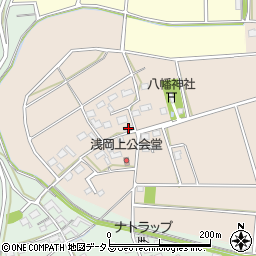 静岡県袋井市浅岡964-4周辺の地図