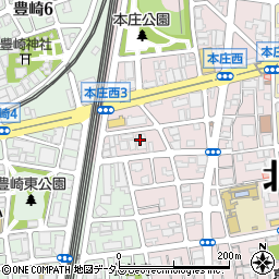 日本リーテック株式会社関西統括支店周辺の地図