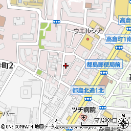 株式会社佐々木製菓　大阪営業所周辺の地図