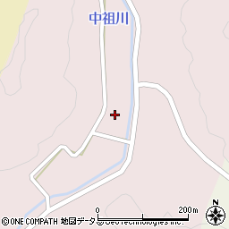 広島県山県郡北広島町中祖312周辺の地図