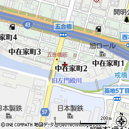 兵庫県尼崎市西本町2丁目94周辺の地図