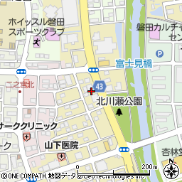 静岡県磐田市二之宮東9周辺の地図