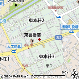 とんかつ播播磨店周辺の地図