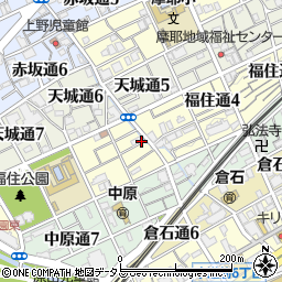 兵庫県神戸市灘区福住通周辺の地図