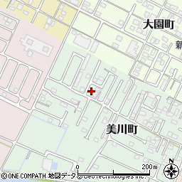 美川マンション周辺の地図