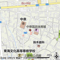 静岡県磐田市中泉2408周辺の地図