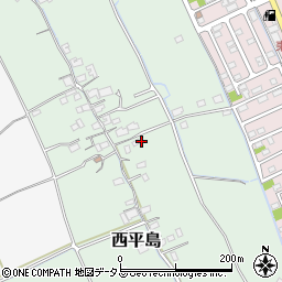 岡山県岡山市東区西平島147周辺の地図