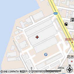 神戸中央冷蔵株式会社　東部支社周辺の地図