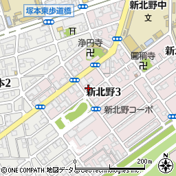 ブリヂストンタイヤジャパン大阪カンパニー新淀川営業所周辺の地図
