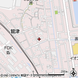 静岡県湖西市鷲津2690周辺の地図