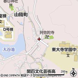 東大寺学園周辺の地図