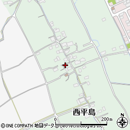 岡山県岡山市東区西平島521周辺の地図