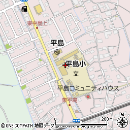 岡山県岡山市東区東平島1293周辺の地図