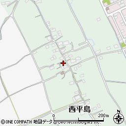 岡山県岡山市東区西平島511周辺の地図