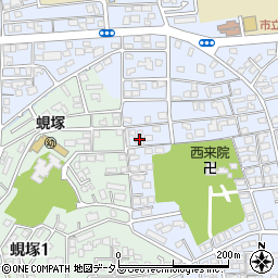 浜松大学広沢寮周辺の地図