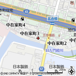 兵庫県尼崎市西本町3丁目106周辺の地図