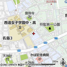 静岡県浜松市中央区神立町512周辺の地図