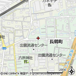 静岡県浜松市中央区長鶴町66周辺の地図
