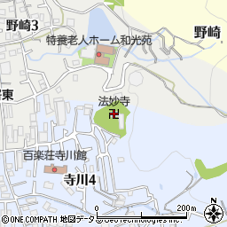法妙寺周辺の地図