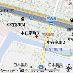 兵庫県尼崎市西本町3丁目105周辺の地図