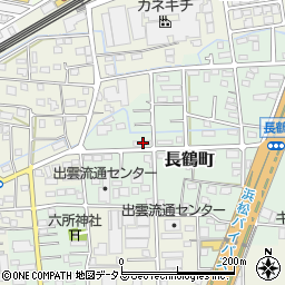 静岡県浜松市中央区長鶴町67周辺の地図