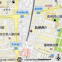 ウィン天六北館周辺の地図