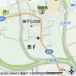 静岡県牧之原市黒子121周辺の地図