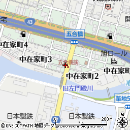 兵庫県尼崎市西本町3丁目96周辺の地図