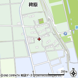 静岡県磐田市稗原420周辺の地図