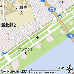 大阪府大阪市淀川区新北野周辺の地図