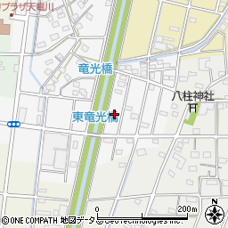 静岡県浜松市中央区龍光町453周辺の地図