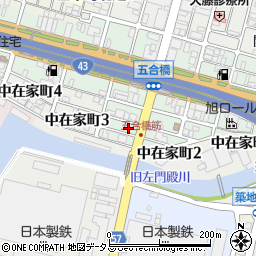 兵庫県尼崎市西本町3丁目94周辺の地図