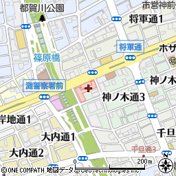 金沢病院（愛和会）周辺の地図