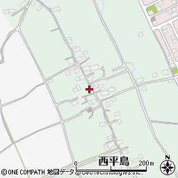 岡山県岡山市東区西平島522周辺の地図
