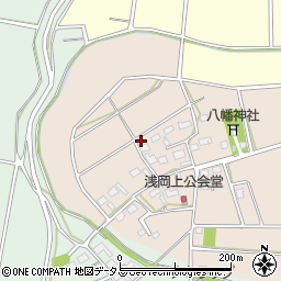 静岡県袋井市浅岡958周辺の地図