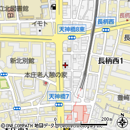株式会社日本農産情報　大阪支社周辺の地図