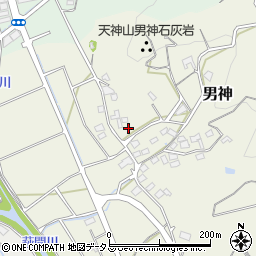 静岡県牧之原市男神618周辺の地図