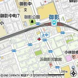 太田硝子周辺の地図