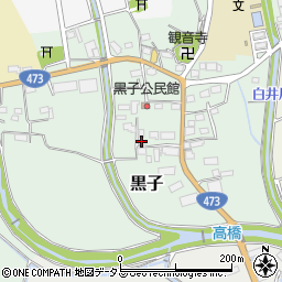 静岡県牧之原市黒子133周辺の地図
