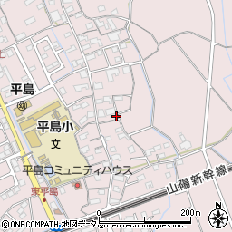 岡山県岡山市東区東平島721周辺の地図
